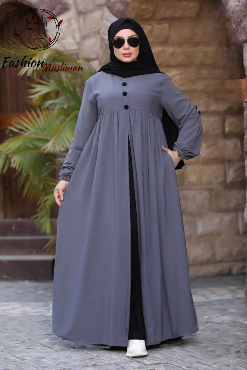 حجاب عفة ثلاث قطع ( خمار + حجاب ) + بوندانة كهدية