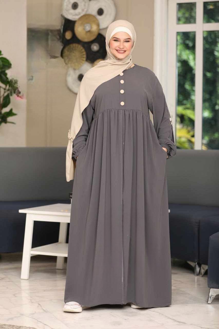 حجاب عفة ثلاث قطع ( خمار + حجاب ) + بوندانة  كهدية